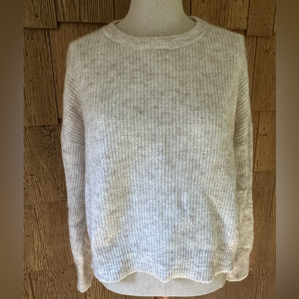 Obey Oatmeal Wool Blend Sweater